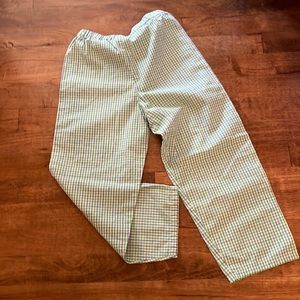 Boys pants size 6, blue green